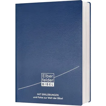 Produktbild des Artikels Elberfelder Bibel mit Erklärungen - Leder (Bibel - Leder)
