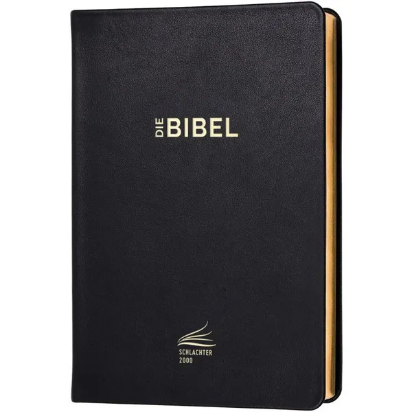 Produktbild des Artikels Schlachter 2000 - Standardausgabe, Kalbsleder mit Goldschnitt (Bibel - Leder)