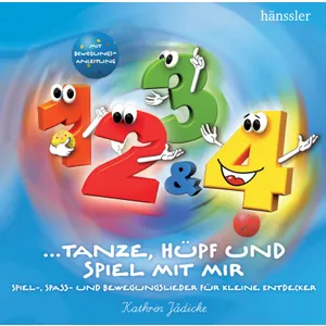 Produktbild des Artikels 1, 2, 3 und 4, tanze, hüpf und spiel mit mir (MP3-Album - Download)