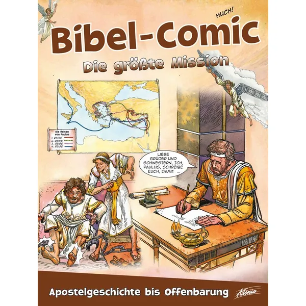 Produktbild des Artikels Bibel-Comic - Die größte Mission (Buch - Kartoniert)