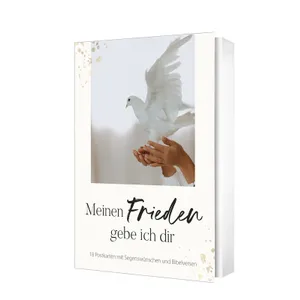 Produktbild des Artikels Meinen Frieden gebe ich dir - Postkartenset (Schreibwaren - Kartoniert)
