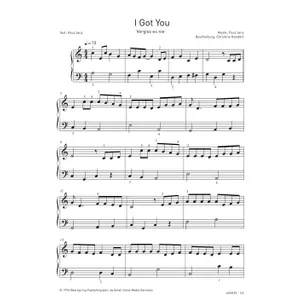 Produktbild des Artikels Vergiss es nie (Noten - Download)