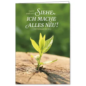 Produktbild des Artikels Jahreslosung 2026 - Faltkarte (Schreibwaren)