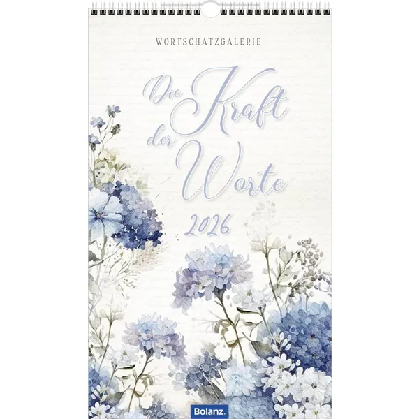 Produktbild des Artikels Die Kraft der Worte 2026 - Wandkalender (Kalender - Spiralbindung)