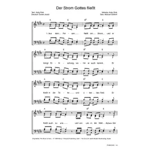 Produktbild des Artikels Der Strom Gottes fließt (Noten - Download)