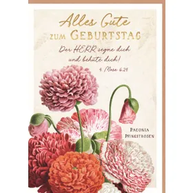 Produktbild des Artikels Faltkarte "Alles Gute zum Geburtstag" (Schreibwaren)