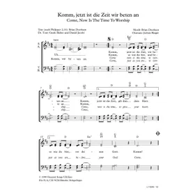 Produktbild des Artikels Komm, jetzt ist die Zeit wir beten an (Noten - Download)