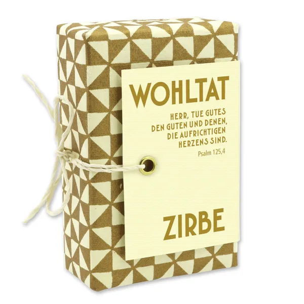 Produktbild des Artikels Schafmilchseife "Wohltat" - Zirbe (Kosmetik)
