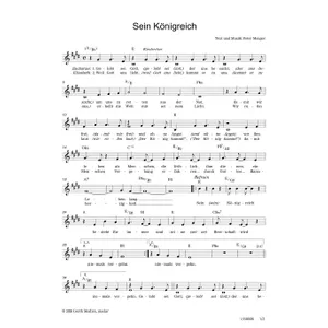 Produktbild des Artikels Sein Königreich (Noten - Download)
