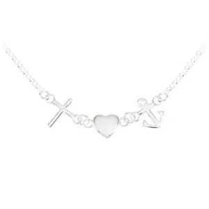 Produktbild des Artikels Halskette/Collier Glaube - Liebe - Hoffnung ()