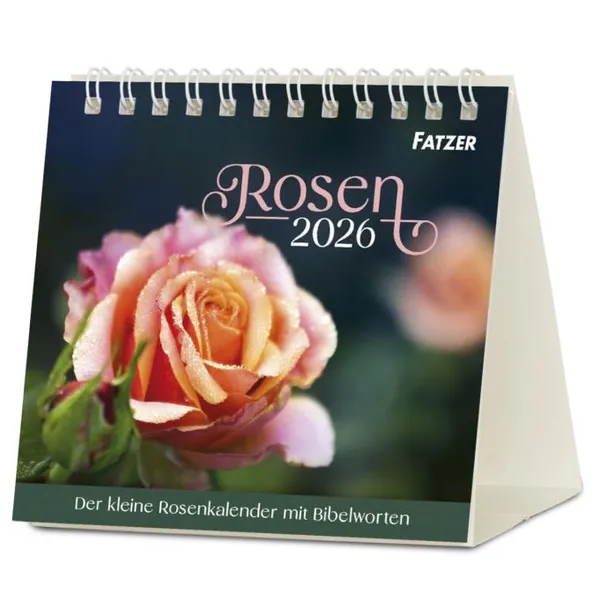 Produktbild des Artikels Rosen 2026 - Tischkalender (Kalender - Spiralbindung)