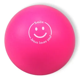 Produktbild des Artikels Softball "Smile - Jesus loves you!" - pink ()
