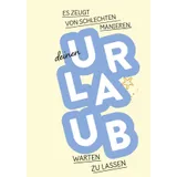 Stimmungsbild zu So wenig Bock wie heute hatte ich zuletzt gestern. 2026 - Buchkalender