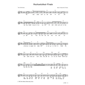 Produktbild des Artikels Hochzeitsfest-Finale (Noten - Download)