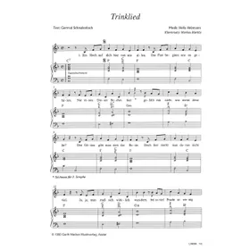 Produktbild des Artikels Trinklied (Noten - Download)
