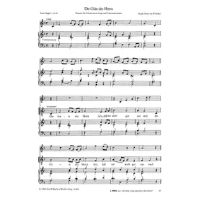 Produktbild des Artikels Die Güte des Herrn (Noten - Download)