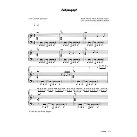 Produktbild des Artikels Felsenfest (Noten - Download)