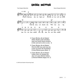 Produktbild des Artikels Unsre Mutter (Noten - Download)