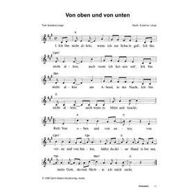 Produktbild des Artikels Von oben und von unten (Noten - Download)
