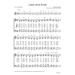 Produktbild des Artikels Liebe ohne Ende (Noten - Download)