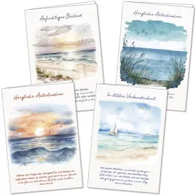 Produktbild des Artikels Faltkartenserie: Trauer 4 Stück (Schreibwaren)