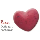 Stimmungsbild zu Schafmilchseife Herz "Zum Geburtstag"