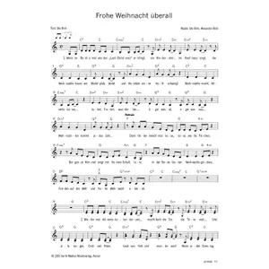 Produktbild des Artikels Frohe Weihnacht überall (Noten - Download)