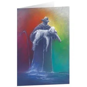 Produktbild des Artikels Kunstkarten "Der gute Hirte" 5 Stk. (Schreibwaren)