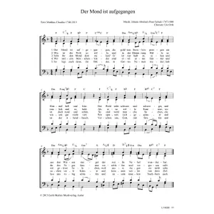 Produktbild des Artikels Der Mond ist aufgegangen (Noten - Download)