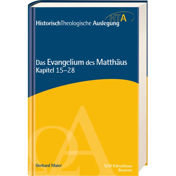 Produktbild des Artikels Das Evangelium des Matthäus, Kapitel 15-28 (Buch - Gebunden)