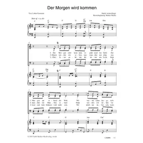 Produktbild des Artikels Der Morgen wird kommen (Noten - Download)