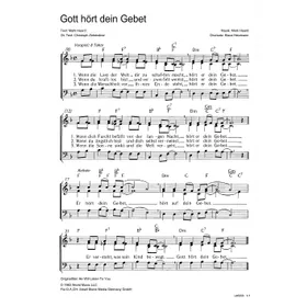 Produktbild des Artikels Gott hört dein Gebet (Noten - Download)