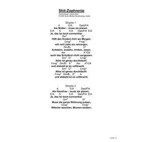 Produktbild des Artikels Shit-Zophrenie (Noten - Download)