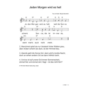 Produktbild des Artikels Jeden Morgen wird es hell (Noten - Download)