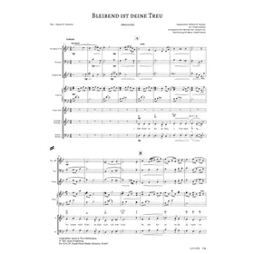 Produktbild des Artikels Bleibend ist deine Treu (Noten - Download)