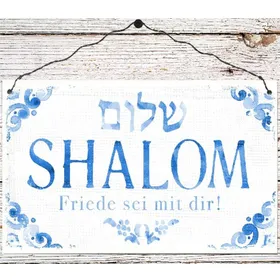 Produktbild des Artikels Holzschild groß - Shalom ()