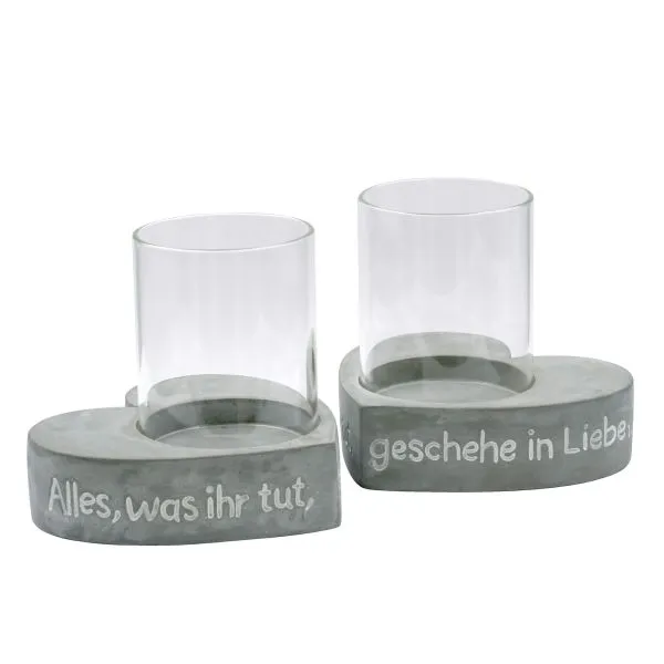 Produktbild des Artikels Windlicht "Herz" ()