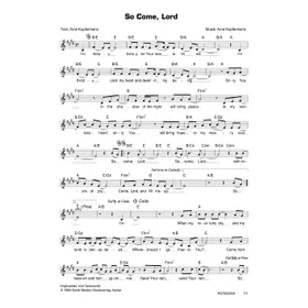 Produktbild des Artikels So Come, Lord (Noten - Download)
