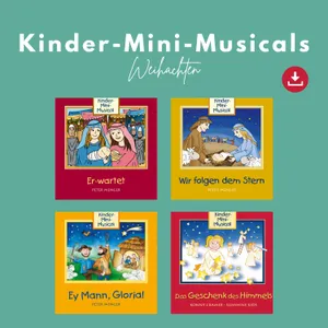 Produktbild des Artikels 4 Kinder-Mini-Musicals - Weihnachten (MP3-Album - Download)