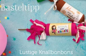 Lustige Knallbonbons