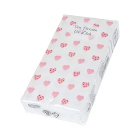 Produktbild des Artikels Papiertaschentücher "Von Herzen für Dich" ()