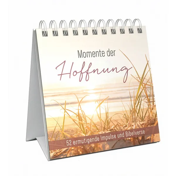 Produktbild des Artikels Momente der Hoffnung – Aufstellbuch (Buch - Spiralbindung)