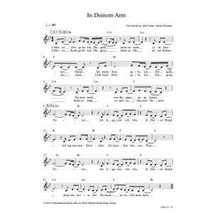 Produktbild des Artikels In deinem Arm (Noten - Download)
