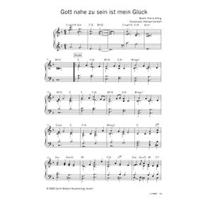 Produktbild des Artikels Gott nahe zu sein ist mein Glück (Noten - Download)