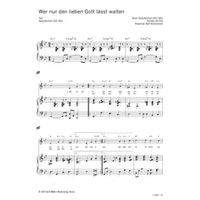 Produktbild des Artikels Wer nur den lieben Gott lässt walten (Noten - Download)