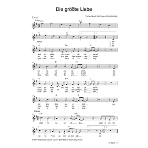 Produktbild des Artikels Die größte Liebe (Noten - Download)