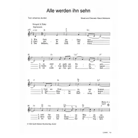 Produktbild des Artikels Alle werden ihn sehn (Noten - Download)