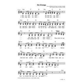 Produktbild des Artikels Der Einzige (Noten - Download)