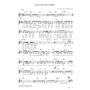 Produktbild des Artikels Aus Lust am Leben (Noten - Download)