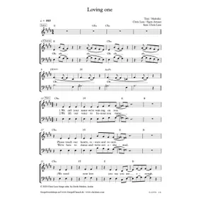 Produktbild des Artikels Loving One (Noten - Download)
